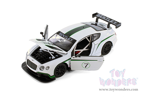 Showcasts® Collectibles - Bentley Continental GT3 (1/24 scale diecast model car, Asstd.) 68266/67D MAP: $19.99