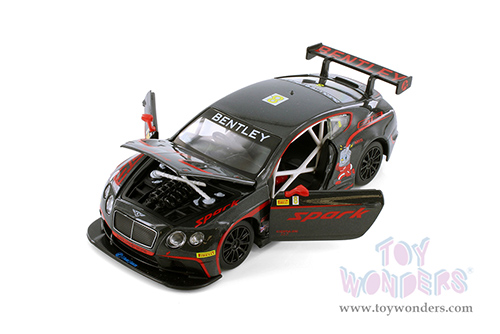 Showcasts® Collectibles - Bentley Continental GT3 (1/24 scale diecast model car, Asstd.) 68266/67D MAP: $19.99