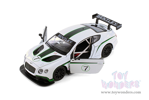 Showcasts® Collectibles - Bentley Continental GT3 (1/24 scale diecast model car, Asstd.) 68266/67D MAP: $19.99