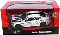 Showcasts® Collectibles - Bentley Continental GT3 Concept (1/24 scale diecast model car, White) 68266W MAP: $19.99 