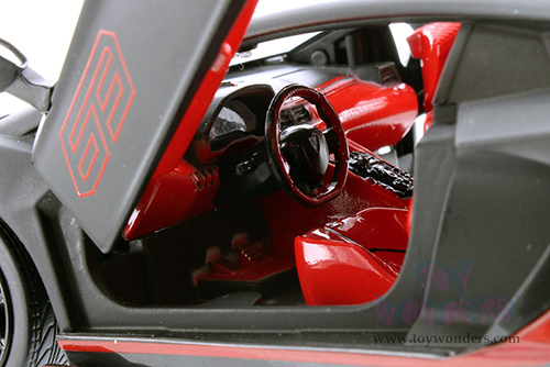 Showcasts® Collectibles - Lamborghini Aventador SVJ (1/24 scale diecast model car, Black) 68269BK MAP: $22.99