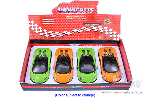 Showcasts Collectibles - Lamborghini Aventador LP700-4 Roadster (1/24 scale diecast model car, Asstd.) 68274D