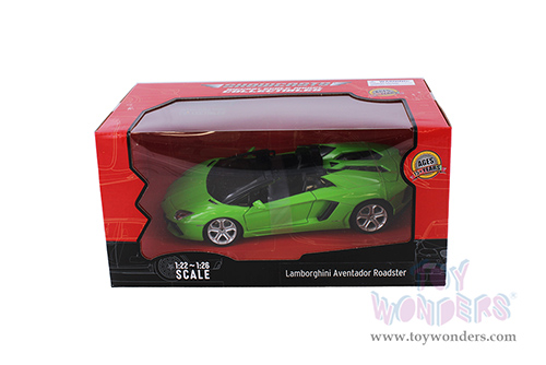 Showcasts® Collectibles - Lamborghini Aventador LP700-4 Roadster (1/24 scale diecast model car, Green) 68274GN MAP: $22.99