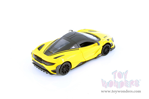 Showcasts® Collectibles - McLaren 765LT (1/24 scale diecast model car, Yellow) 68276YL MAP: $22.99