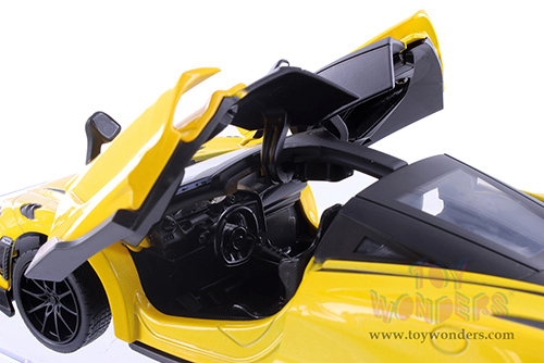 Showcasts® Collectibles - McLaren 765LT (1/24 scale diecast model car, Yellow) 68276YL MAP: $22.99