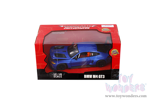 Showcasts® Collectibles - BMW M4 GT3 (1/24 scale diecast model car, Blue) 68277BU MAP: $22.99