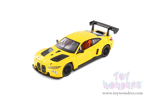 Showcasts® Collectibles - BMW M4 GT3 (1/24 scale diecast model car, Yellow) 68277YL MAP: $22.99