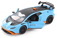 Showcasts® Collectibles - Lamborghini Huracán STO (1/24 scale diecast model car, Asstd.) 68279D MAP: $19.99