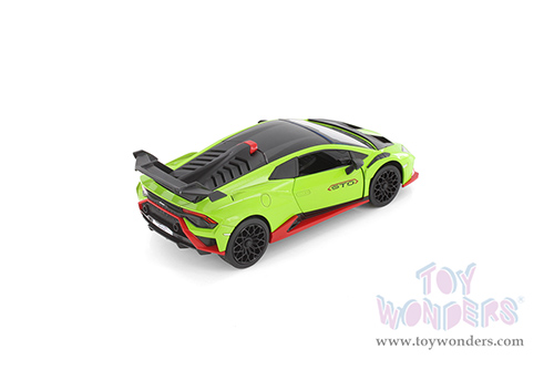Showcasts® Collectibles - Lamborghini Huracán STO (1/24 scale diecast model car, Asstd.) 68279D MAP: $19.99