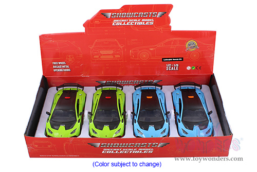 Showcasts® Collectibles - Lamborghini Huracán STO (1/24 scale diecast model car, Asstd.) 68279D MAP: $19.99