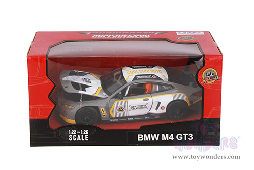 Showcasts® Collectibles - BMW M4 GT3 CCA "Cool Chic Auto" (1/24 scale diecast model car, Multi-color) 68282CCA MAP: $22.99