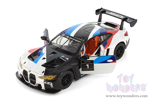 Showcasts® Collectibles - BMW M4 GT3 CCA "Cool Chic Auto"/Motorsport #1 (1/24 scale diecast model car, Asstd.) 68282D MAP: $19.99