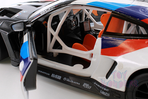 Showcasts® Collectibles - BMW M4 GT3 Motorsport #1 (1/24 scale diecast model car, Multi-color) 68282WK MAP: $22.99