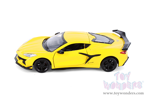 Showcasts® Collectibles - Chevrolet® Corvette® Z06 (1/24 scale diecast model car, Yellow) 68289WYL MAP: $22.99