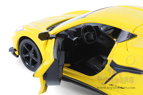 Showcasts® Collectibles - Chevrolet® Corvette® Z06 (1/24 scale diecast model car, Yellow) 68289WYL MAP: $22.99