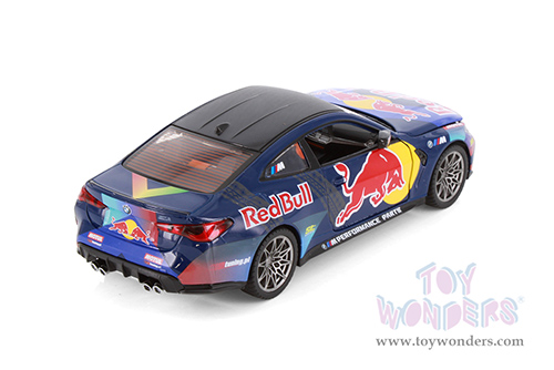 Showcasts® Collectibles - BMW M4 (G82) with Red Bull Racing Livery (1/23 scale diecast model car, Dark Blue/w Red Bull graphics) 68292D MAP: $19.99