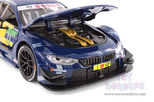 Showcasts® Collectibles - BMW M4 DTM with Red Bull Racing Livery (1/24 scale diecast model car, Dark Blue/w Red Bull graphics) 68295D MAP: $19.99