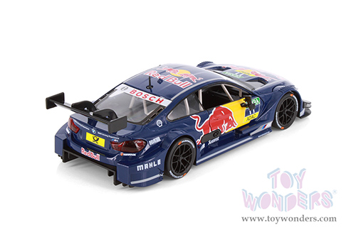 Showcasts® Collectibles - BMW M4 DTM with Red Bull Racing Livery (1/24 scale diecast model car, Dark Blue/w Red Bull graphics) 68295D MAP: $19.99