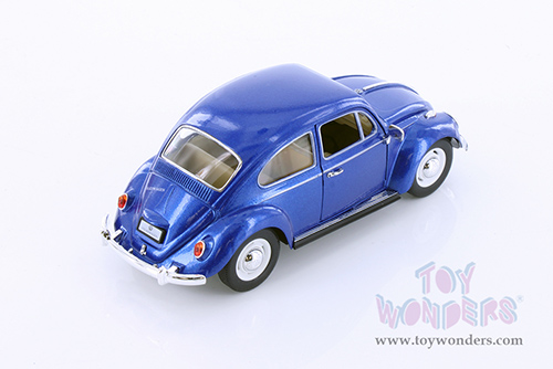 Kinsmart - Volkswagen Classical Beetle Hard Top (1967, 1/24 scale diecast model car, Asstd.) 7002D
