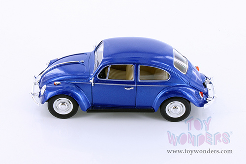 Kinsmart - Volkswagen Classical Beetle Hard Top (1967, 1/24 scale diecast model car, Asstd.) 7002D
