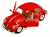 Show product details for Kinsmart - Volkswagen Classical Beetle Hard Top (1967, 1:24, Asstd.) 7002D