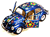Show product details for Kinsmart - Volkswagen Classical Beetle Hard Top w/ Decals (1967, 1:24, Asstd.) 7002DF
