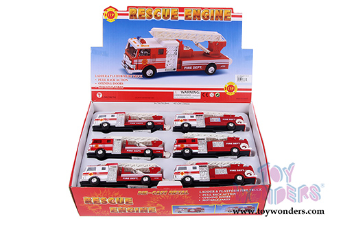Rescue Fire Engine (7", Asstd.) 700D/AB