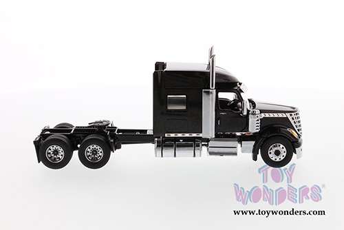 Diecast Masters - International® LoneStar Sleeper SFFA Tandem Cab Truck Tractor (1/50 scale diecast model car, Black) 71023 MAP: $54.99