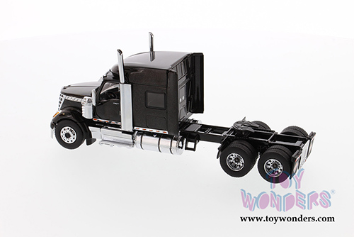 Diecast Masters - International® LoneStar Sleeper SFFA Tandem Cab Truck Tractor (1/50 scale diecast model car, Black) 71023 MAP: $54.99