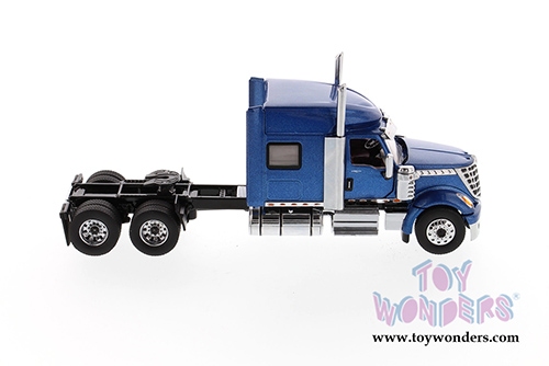 Diecast Masters - International® LoneStar Sleeper SFFA Tandem Cab Truck Tractor (1/50 scale diecast model car, Blue) 71026 MAP: $54.99