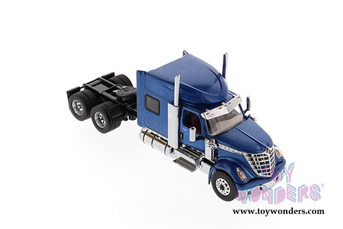 Diecast Masters - International® LoneStar Sleeper SFFA Tandem Cab Truck Tractor (1/50 scale diecast model car, Blue) 71026 MAP: $54.99