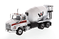 Diecast Masters - Western Star 4700 SBFA Concrete Mixer (1/50 scale diecast model car, White) 71035