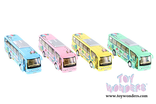 Kinsmart - Desserts Bus (7" long diecast model car, Asstd.) 7103D