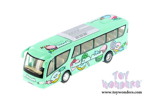 Kinsmart - Desserts Bus (7" long diecast model car, Asstd.) 7103D