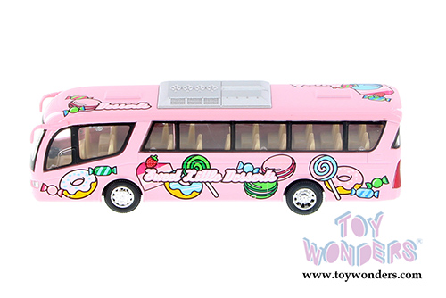Kinsmart - Desserts Bus (7" long diecast model car, Asstd.) 7103D