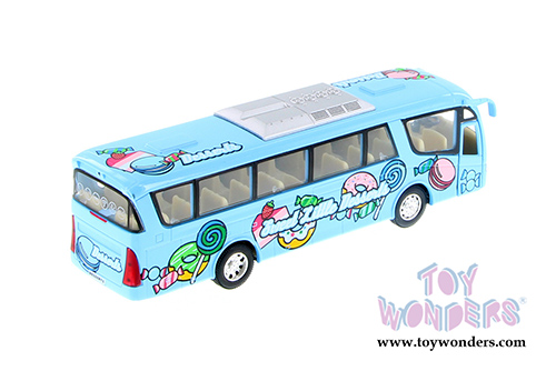 Kinsmart - Desserts Bus (7" long diecast model car, Asstd.) 7103D