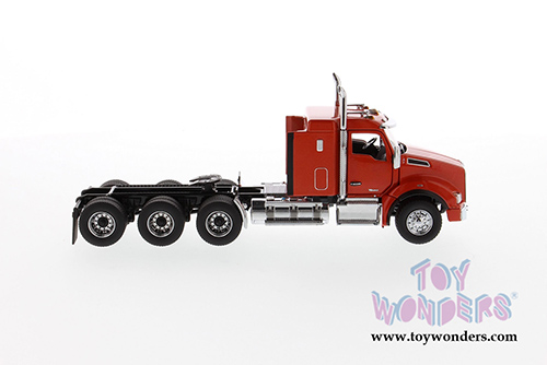 Diecast Masters - Kenworth&reg; T880 SBFA 40" Sleeper Tridem Tractor (1/50 scale diecast model car, Speed Orange) 71057