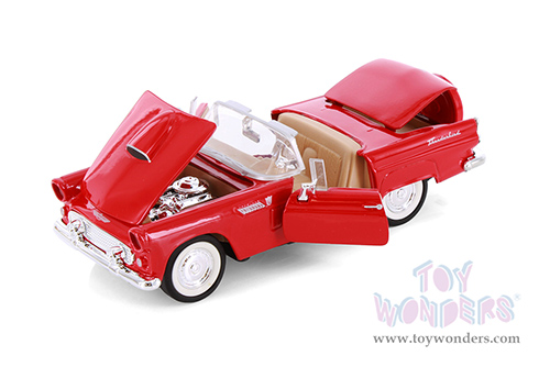 Showcasts® Collectibles - Ford Thunderbird Convertible (1956, 1/24 scale diecast model car, Asstd.) 71215D MAP: $19.99