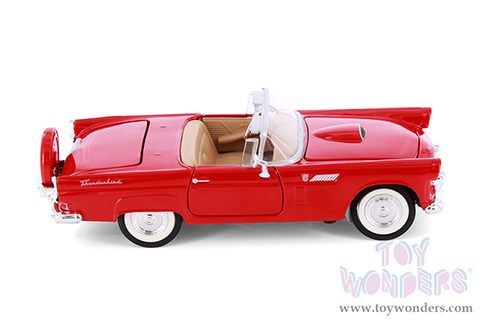 Showcasts® Collectibles - Ford Thunderbird Convertible (1956, 1/24 scale diecast model car, Asstd.) 71215D MAP: $19.99