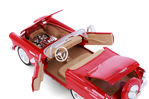 Showcasts® Collectibles - Ford Thunderbird Convertible (1956, 1/24 scale diecast model car, Asstd.) 71215D MAP: $19.99