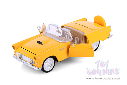 Showcasts® Collectibles - Ford Thunderbird Convertible (1956, 1/24 scale diecast model car, Asstd.) 71215D MAP: $19.99