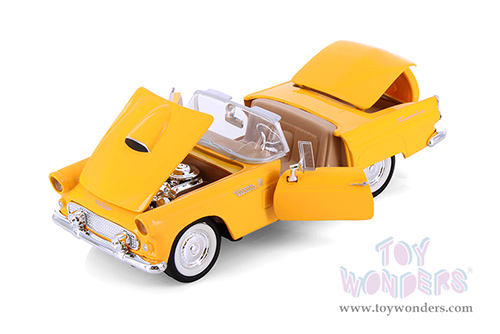 Showcasts® Collectibles - Ford Thunderbird Convertible (1956, 1/24 scale diecast model car, Asstd.) 71215D MAP: $19.99
