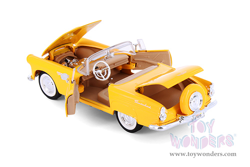 Showcasts® Collectibles - Ford Thunderbird Convertible (1956, 1/24 scale diecast model car, Asstd.) 71215D MAP: $19.99