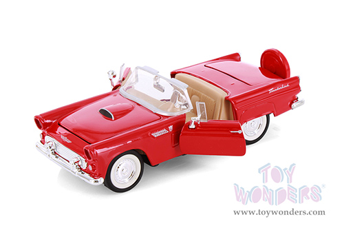 Showcasts® Collectibles - Ford Thunderbird Convertible (1956, 1/24 scale diecast model car, Asstd.) 71215D MAP: $19.99