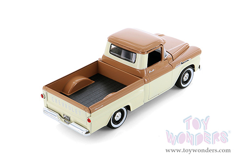 Showcasts® Collectibles - Chevrolet® Apache Fleetside Pickup Truck (1958, 1/24 scale diecast model car, Brown/Beige) 71311BN MAP: $22.99
