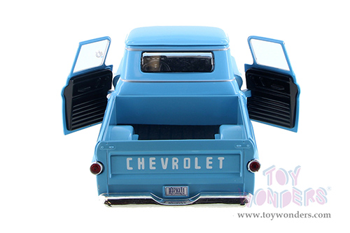 Showcasts® Collectibles - Chevy® Apache™ Fleetside Pickup Truck (1958, 1/24 scale diecast model car, Light Blue) 71311BU MAP: $22.99