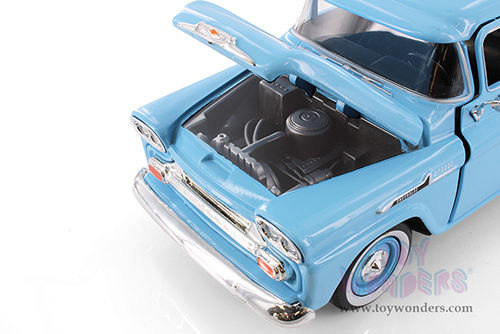 Showcasts® Collectibles - Chevy Apache Fleetside Pickup Truck (1958, 1/24 scale diecast model car, Asstd.) 71311D MAP: $19.99