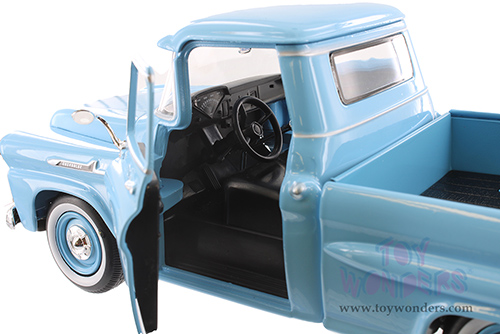 Showcasts® Collectibles - Chevy Apache Fleetside Pickup Truck (1958, 1/24 scale diecast model car, Asstd.) 71311D MAP: $19.99