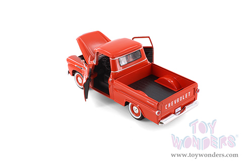 Showcasts® Collectibles - Chevy Apache Fleetside Pickup Truck (1958, 1/24 scale diecast model car, Asstd.) 71311D MAP: $19.99