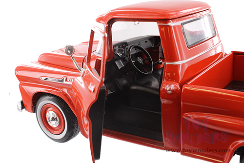 Showcasts® Collectibles - Chevy Apache Fleetside Pickup Truck (1958, 1/24 scale diecast model car, Asstd.) 71311D MAP: $19.99